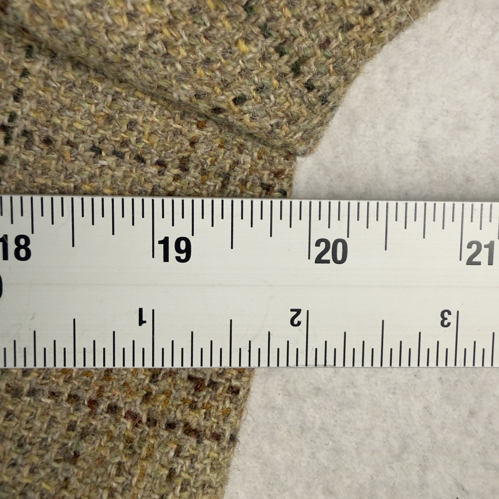 Vintage TALBOTS Wool Tweed Blazer Jacket Italian Fabric Plaid Made in USA Sz 10 - Picture 8 of 13